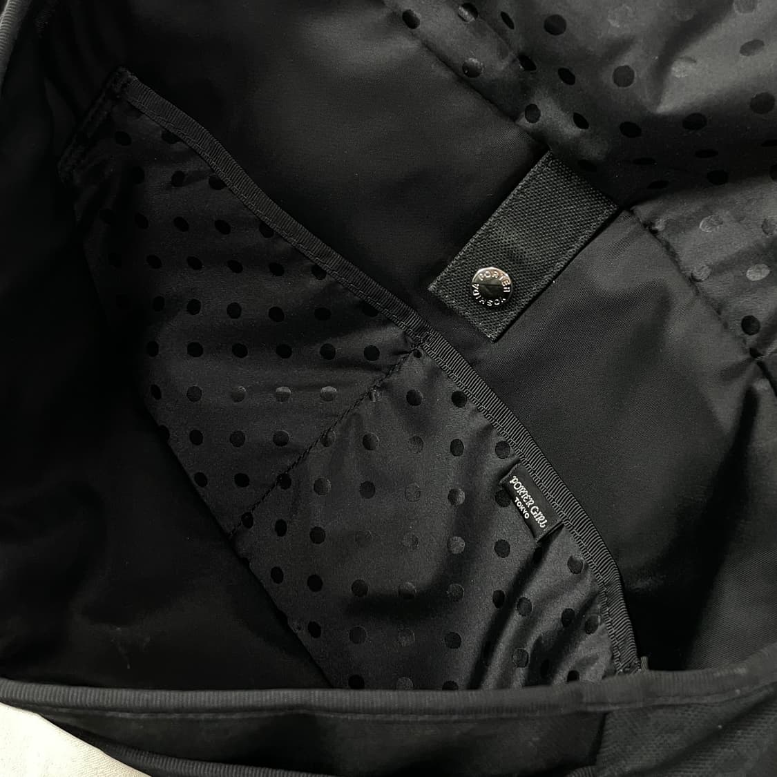 (희귀,거의새상품)포터걸 올검 폴카도트백 크로스백+숄더백/포터 도트가방 상품이미지6