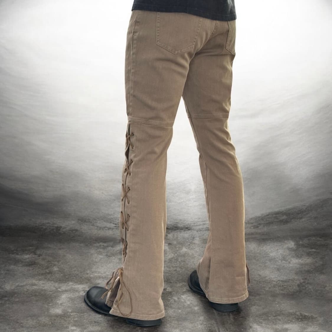 JPN 웨스턴 디테일 플레어 부츠컷 팬츠 상품이미지3