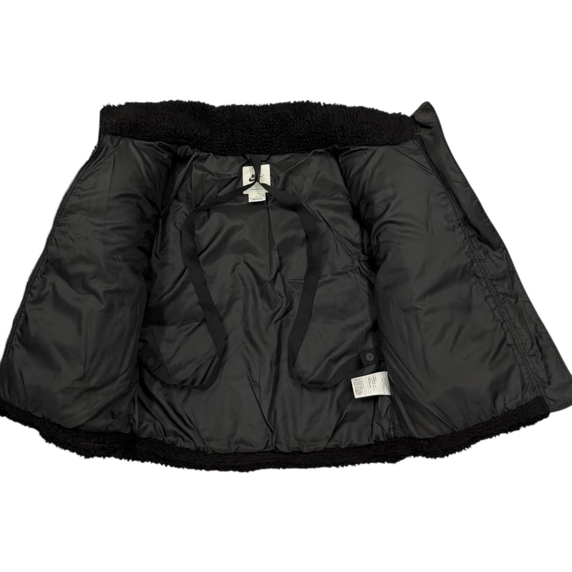 나이키 우먼스 쉐르파 뽀글이 패딩 블랙 M 상품이미지3