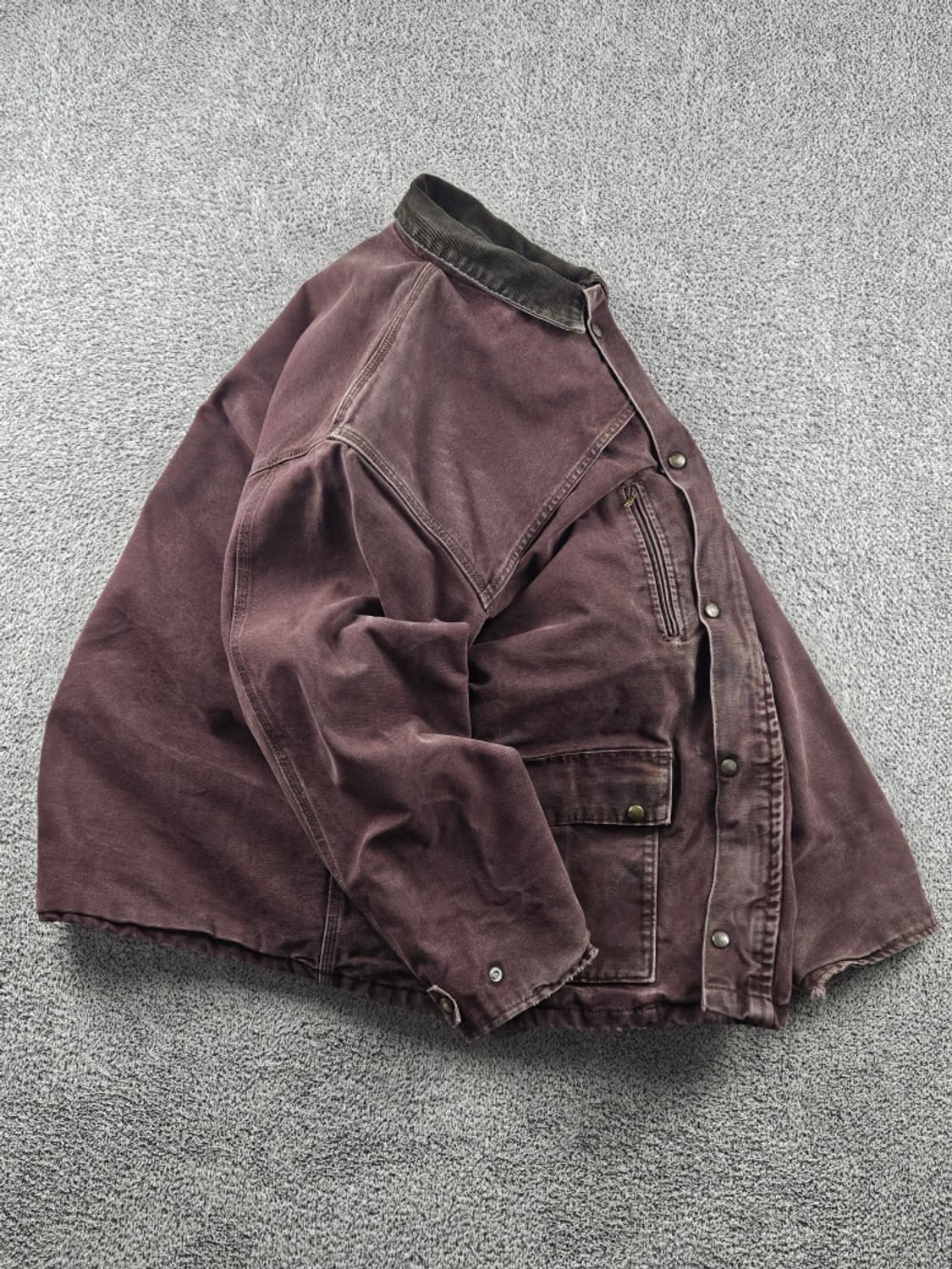 90's USA 칼하트 C10 덕캔버스 초어 자켓 (XL) / 11172 상품이미지4