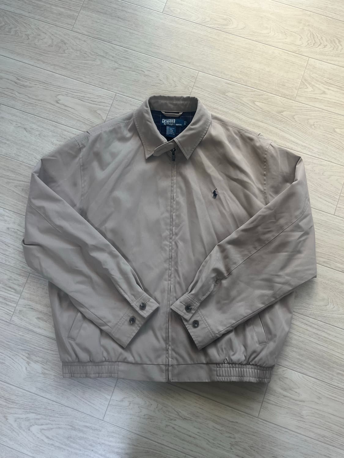 폴로 코튼 집업 자켓(바막st) 상품이미지1