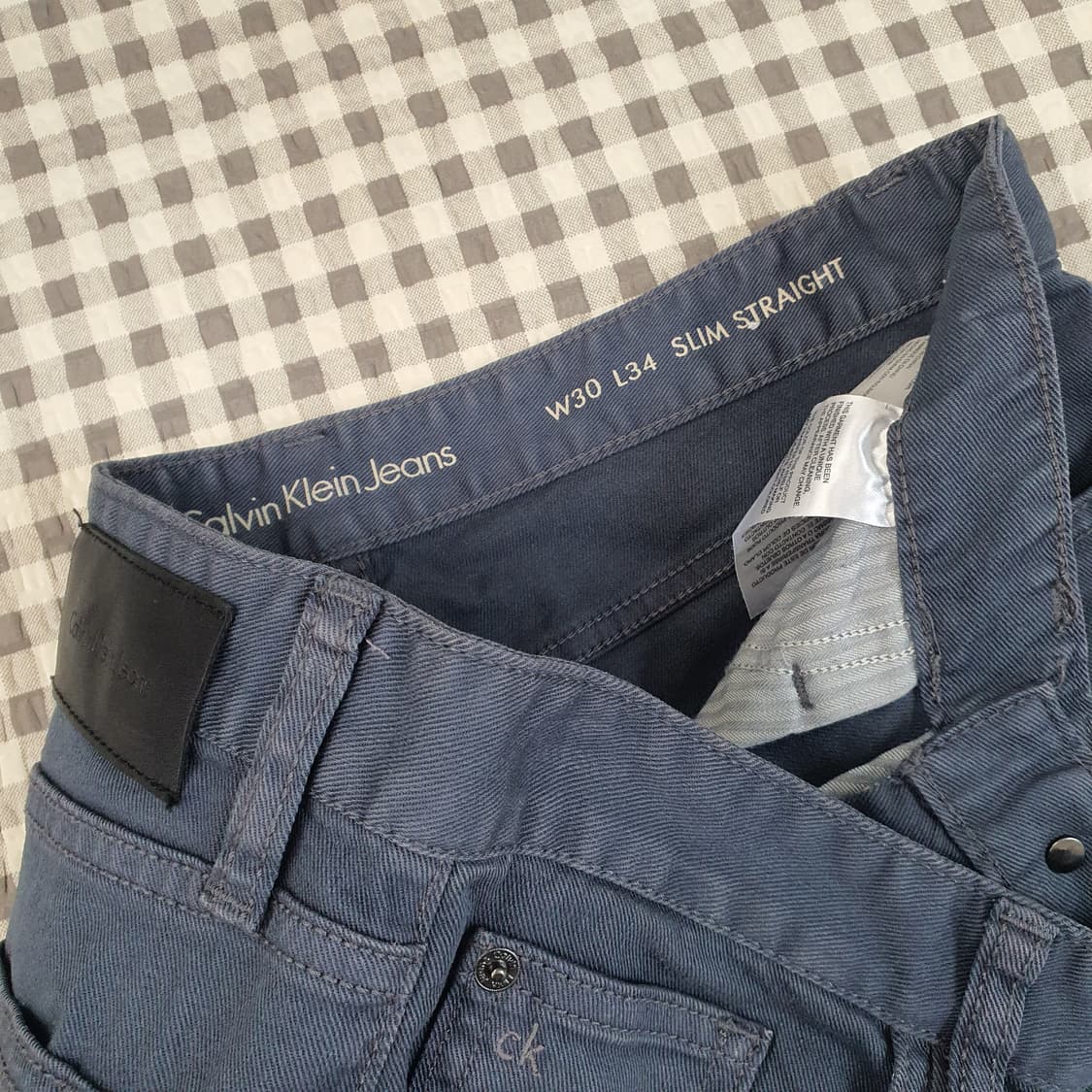 캘빈클라인 스판 면바지 남자30 상품이미지2