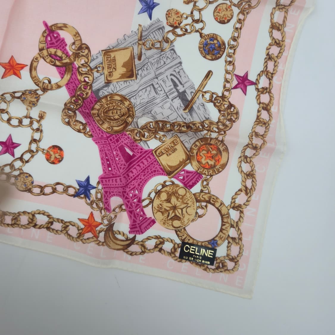 CELINE 셀린느 손수건 스카프 [JRCFSB11735-117-4] 상품이미지5