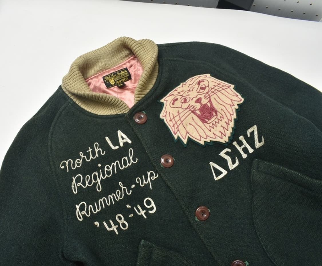 토요엔터프라이즈 슈가케인 바시티 자켓 38R N1225 상품이미지2