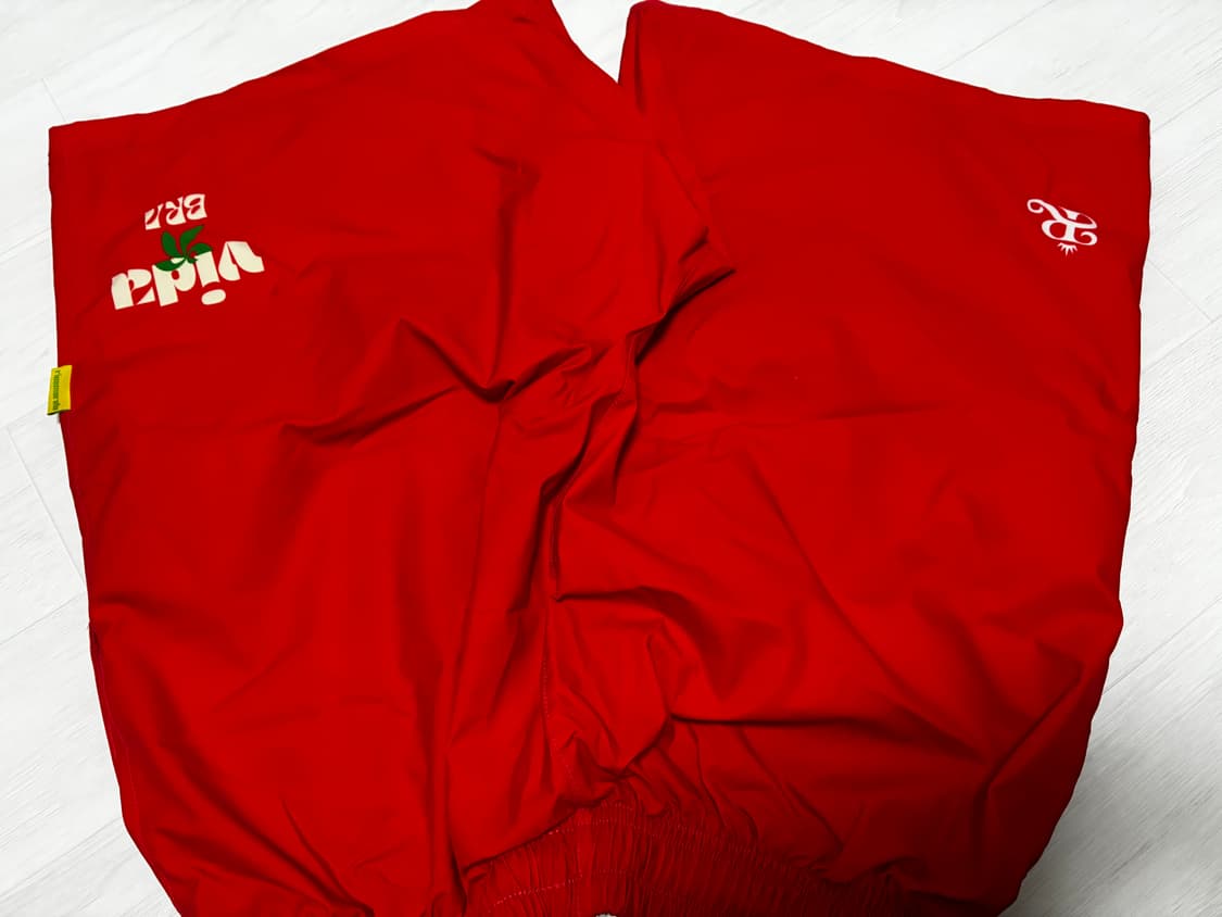 RIO FUTBOL 브라질 우븐 쇼츠 레드 L 상품이미지6