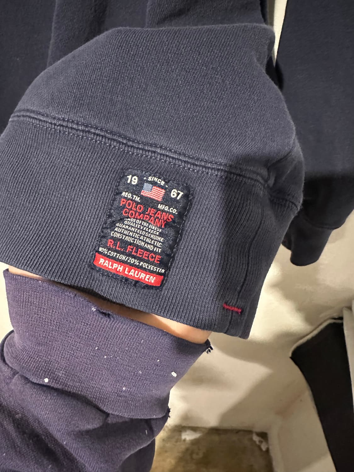 빈티지 00s 폴로 진스 스웻셔츠  상품이미지4