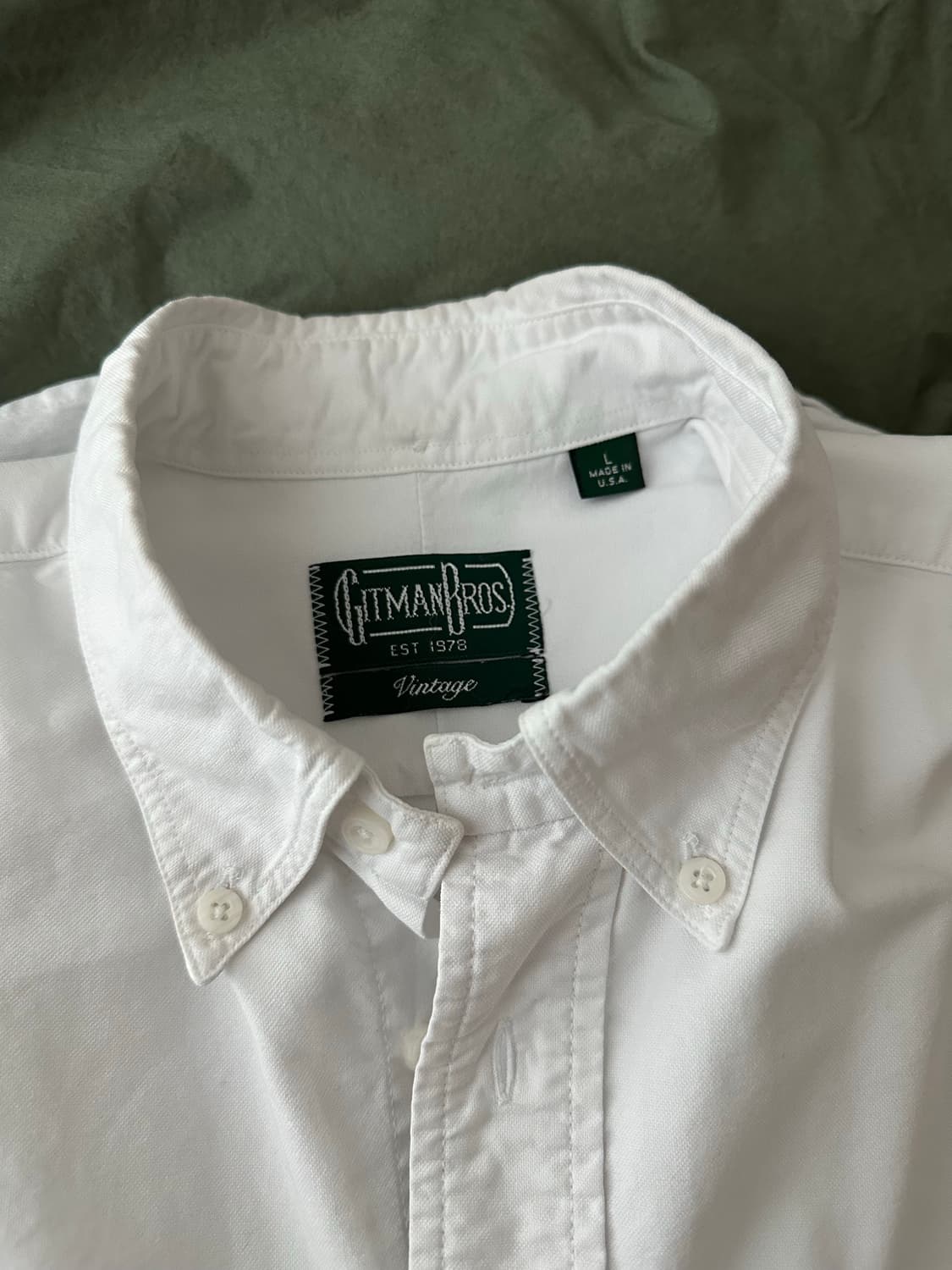 Gitman Vintage 옥스포드 셔츠 L사이즈 상품이미지2