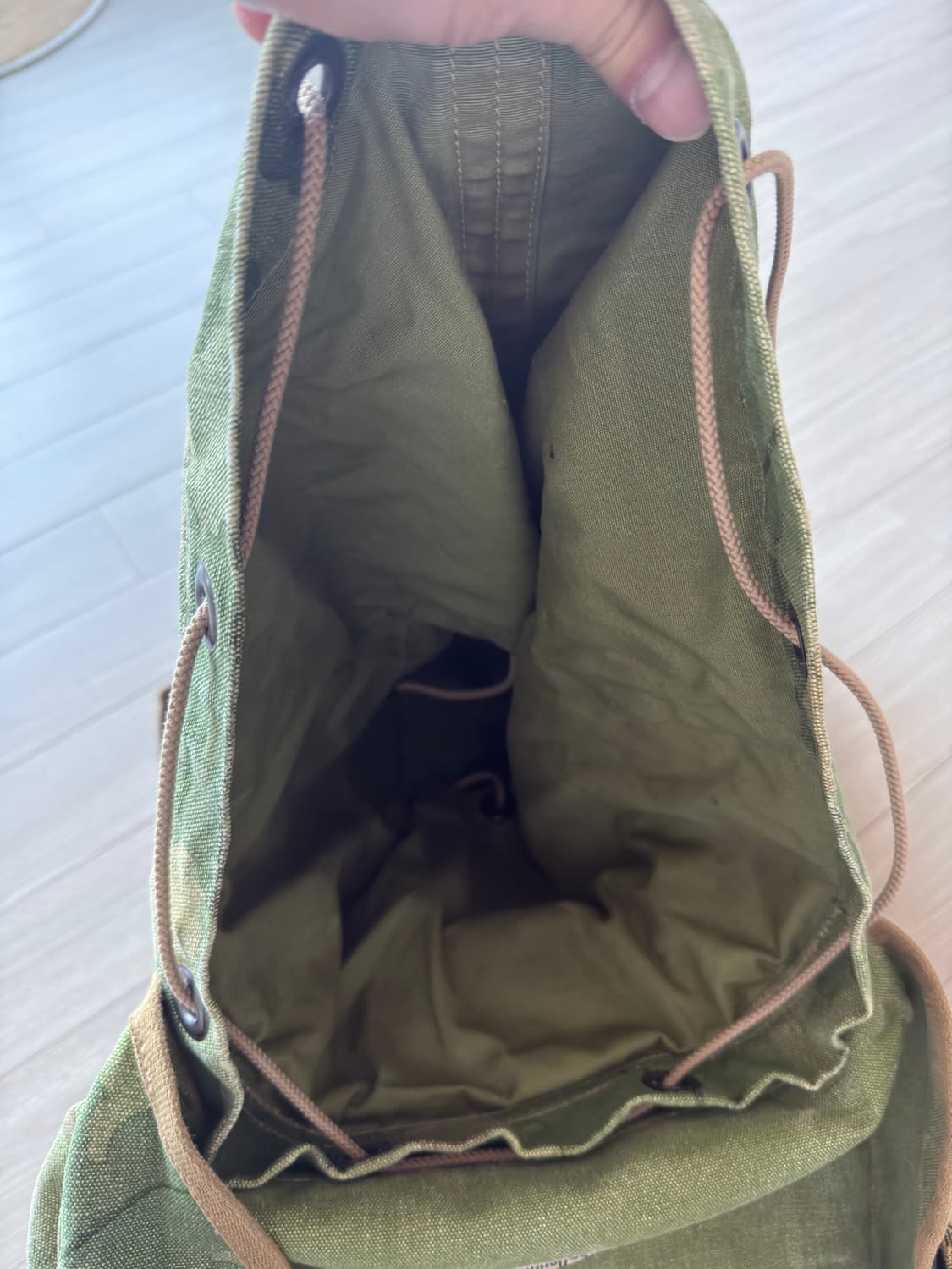 rrl 더블알엘 카모플라쥬 백팩 밀리터리 초희귀 레어템 상품이미지3