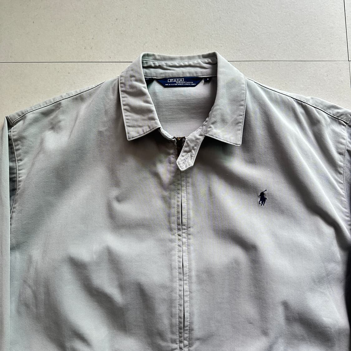 폴로 랄프로렌 90s MADE IN USA 빈티지 치노 해링턴 자켓 L 상품이미지2