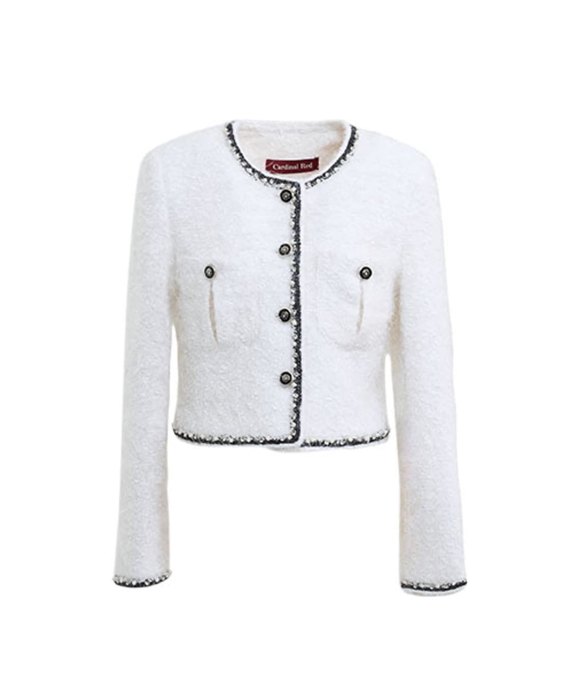 카디널레드 Swan Tweed jacket 스완 트위드 자켓 상품이미지1