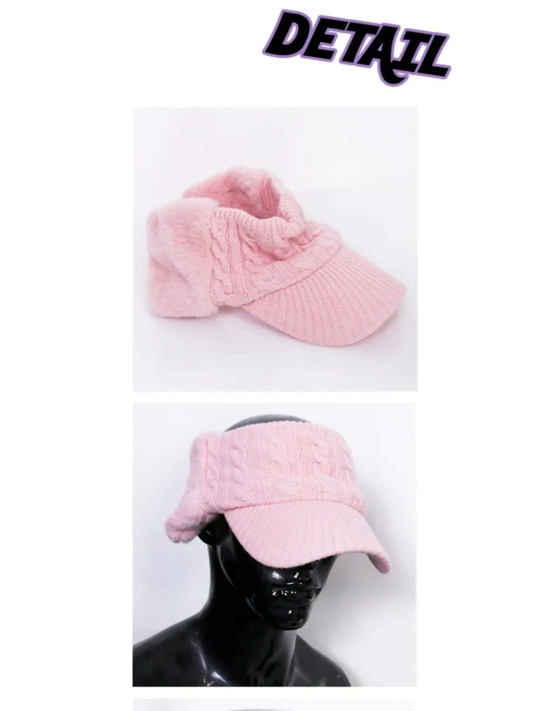 쿠오 knit sun cap 상품이미지3