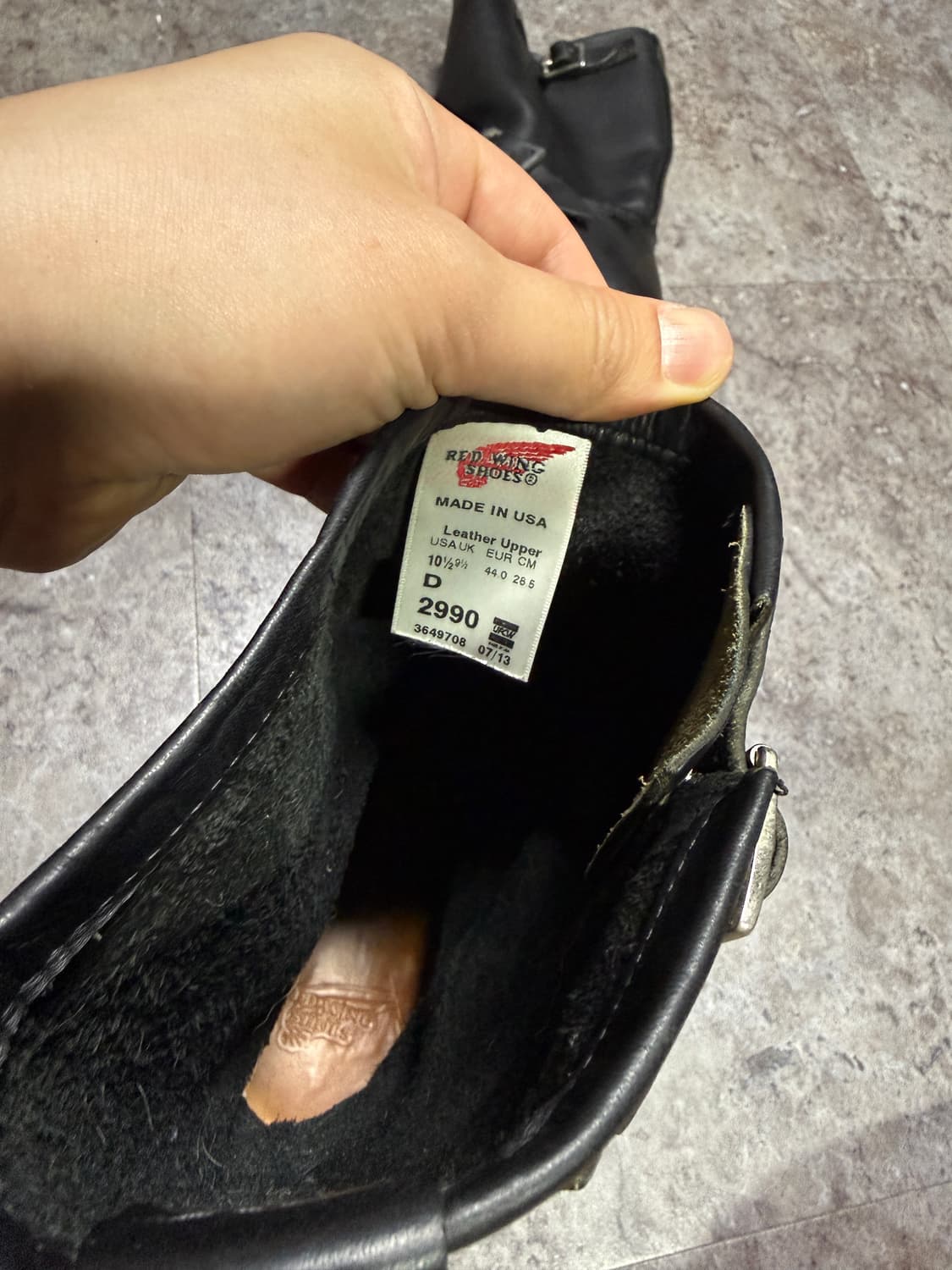 레드윙 엔지니어 부츠 280 285 상품이미지5