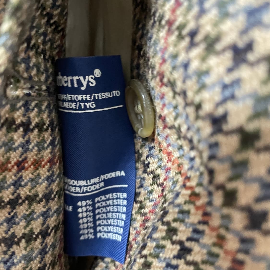 버버리 글렌체크/베이지 리버시블 코트 10 상품이미지4