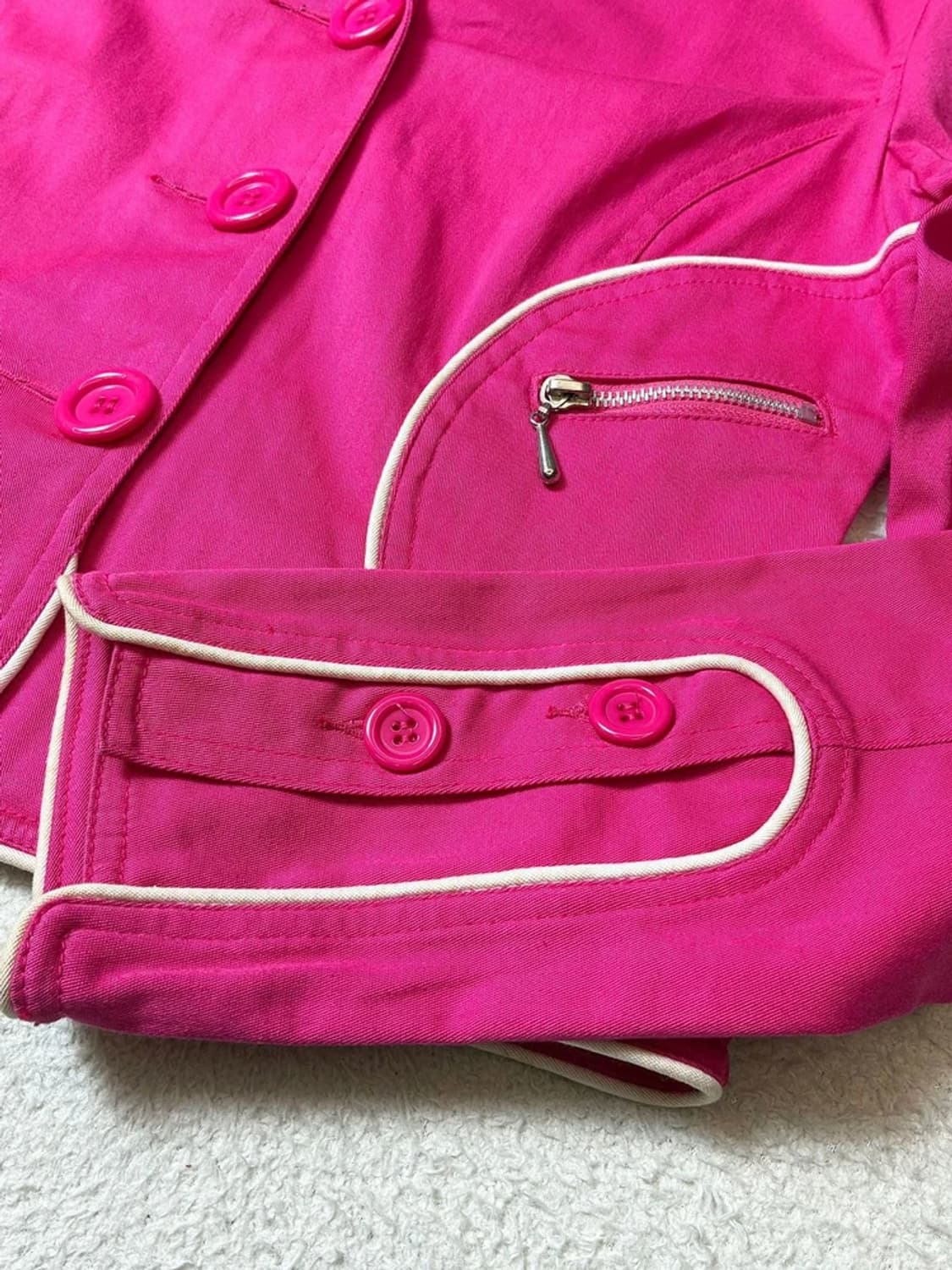 아르마니 익스체인지 00's 파이핑 라이더 자켓 PN7513 상품이미지4