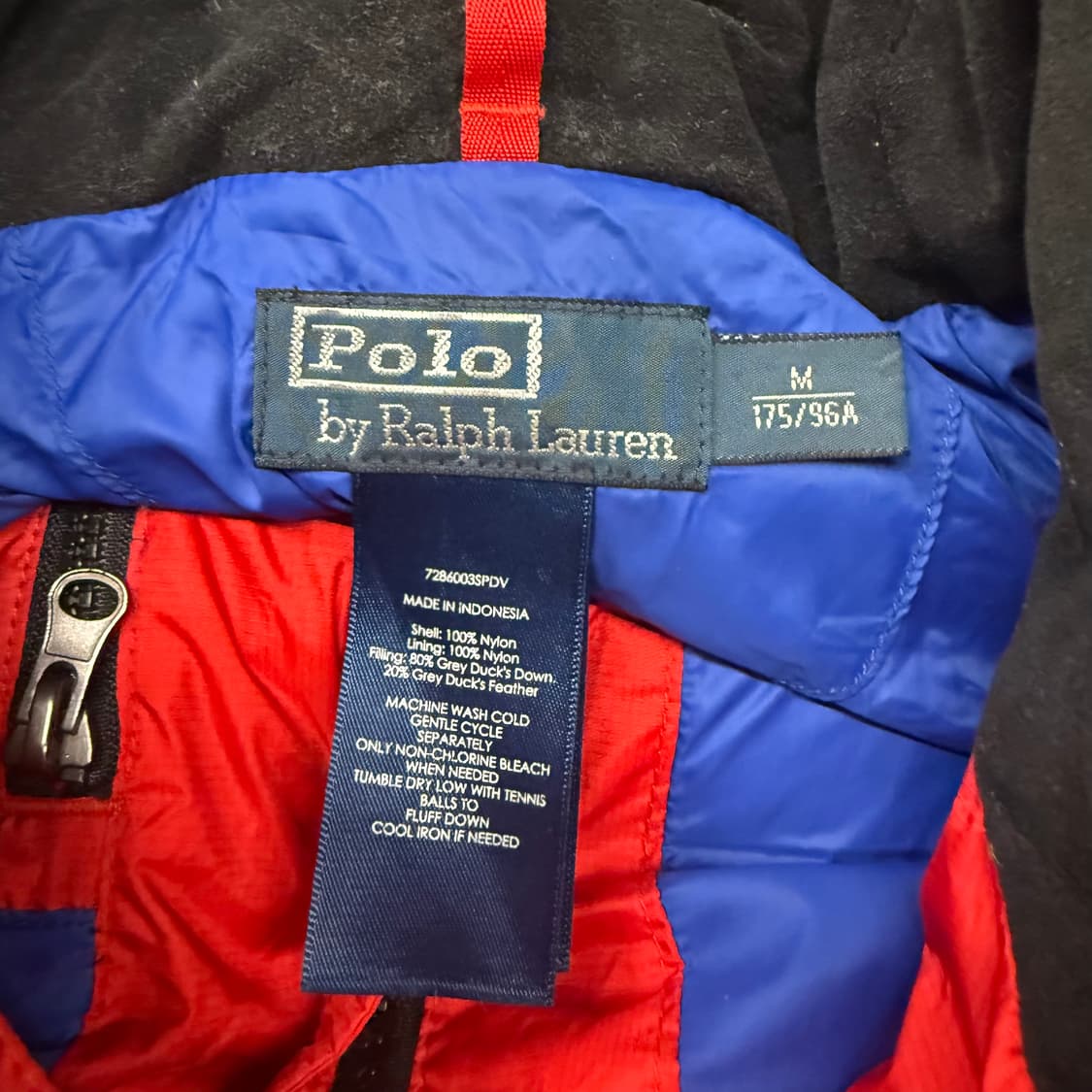 폴로 랄프로렌 레드 빅포니 USA 유에이 후드 패딩 조끼  상품이미지4
