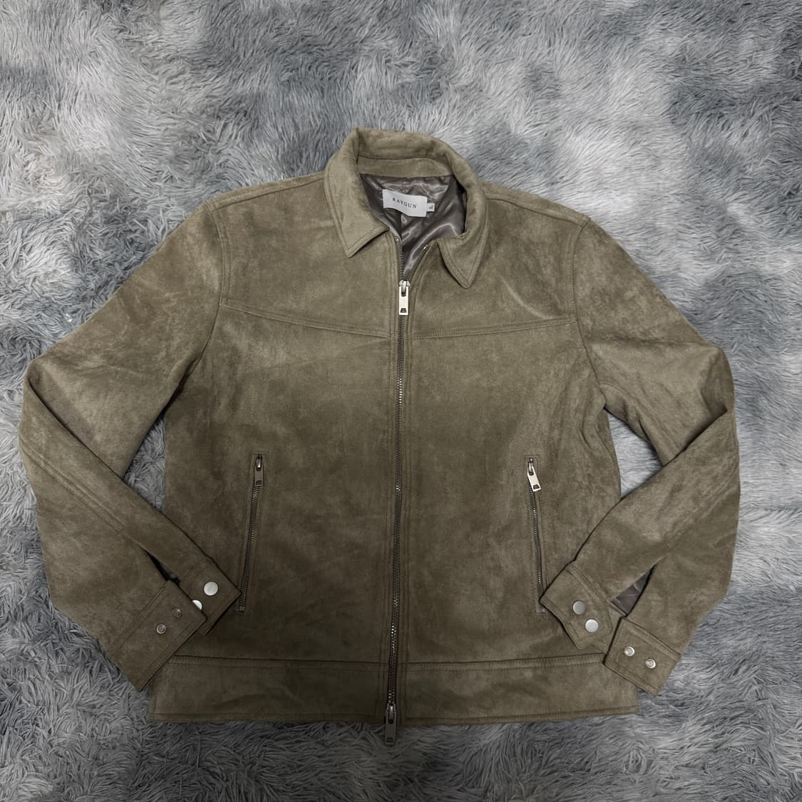 레이건 스웨이드자켓 XL 사이즈 상품이미지1