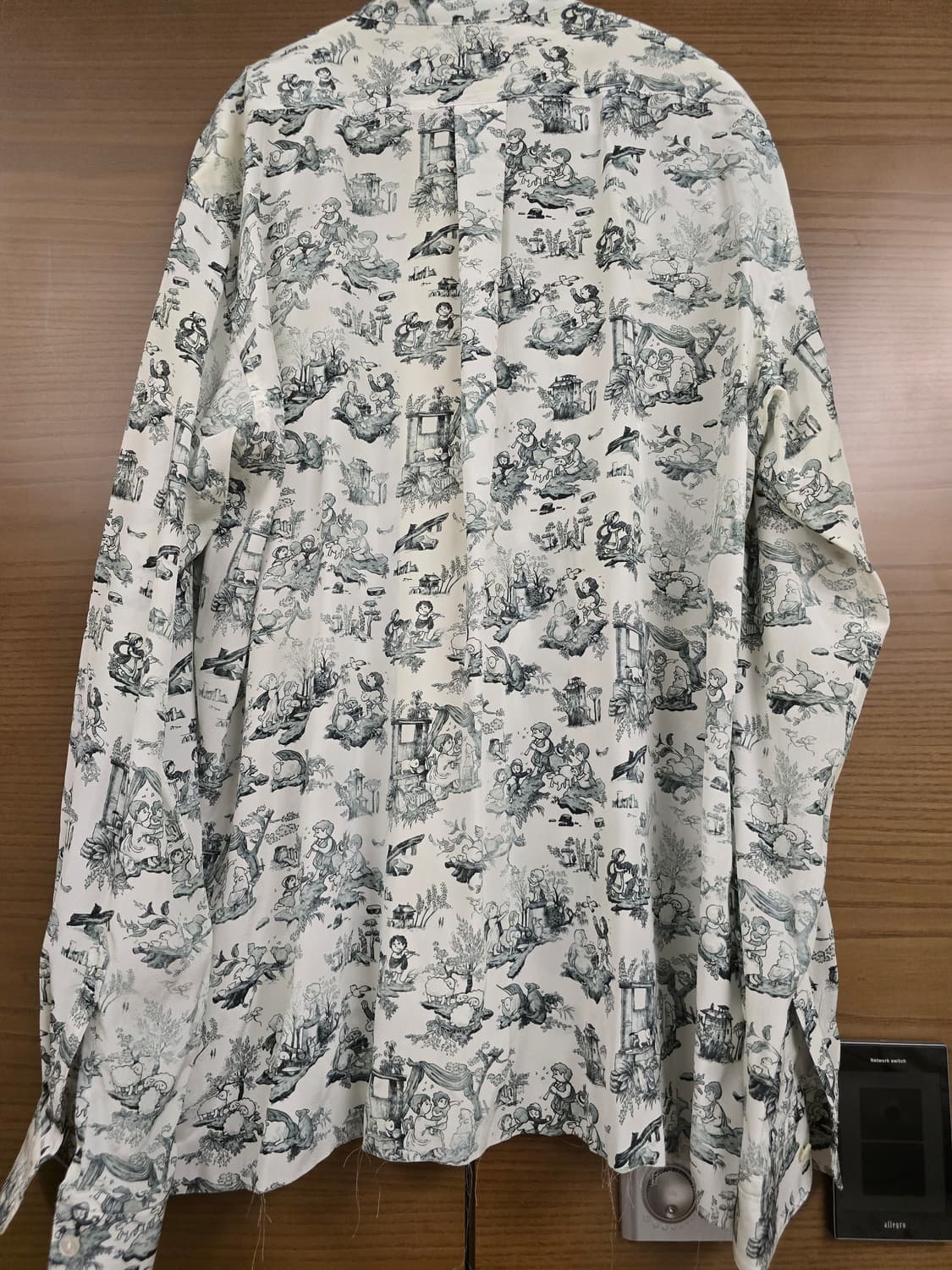 MASU 집업 셔츠 블랙 상품이미지1