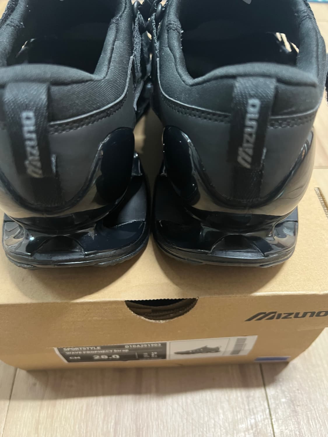 미즈노 웨이브 프로페시 스트랩 블랙 / 280 상품이미지5