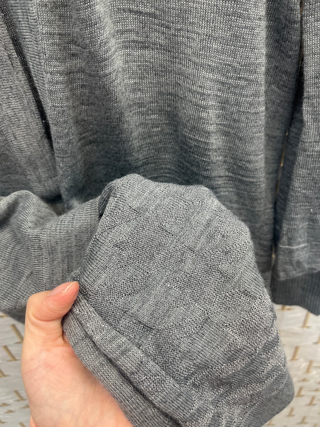 그레이 시크 가디건 세트 상품이미지3