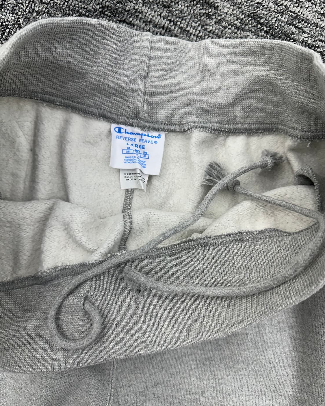 (L)챔피온 리버스위브 기모팬츠-M1301 상품이미지3