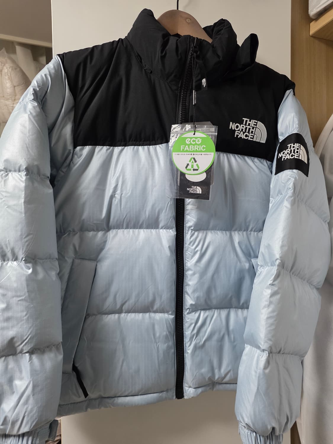 노스페이스 화이트라벨 노벨티 눕시패딩 블루 상품이미지1