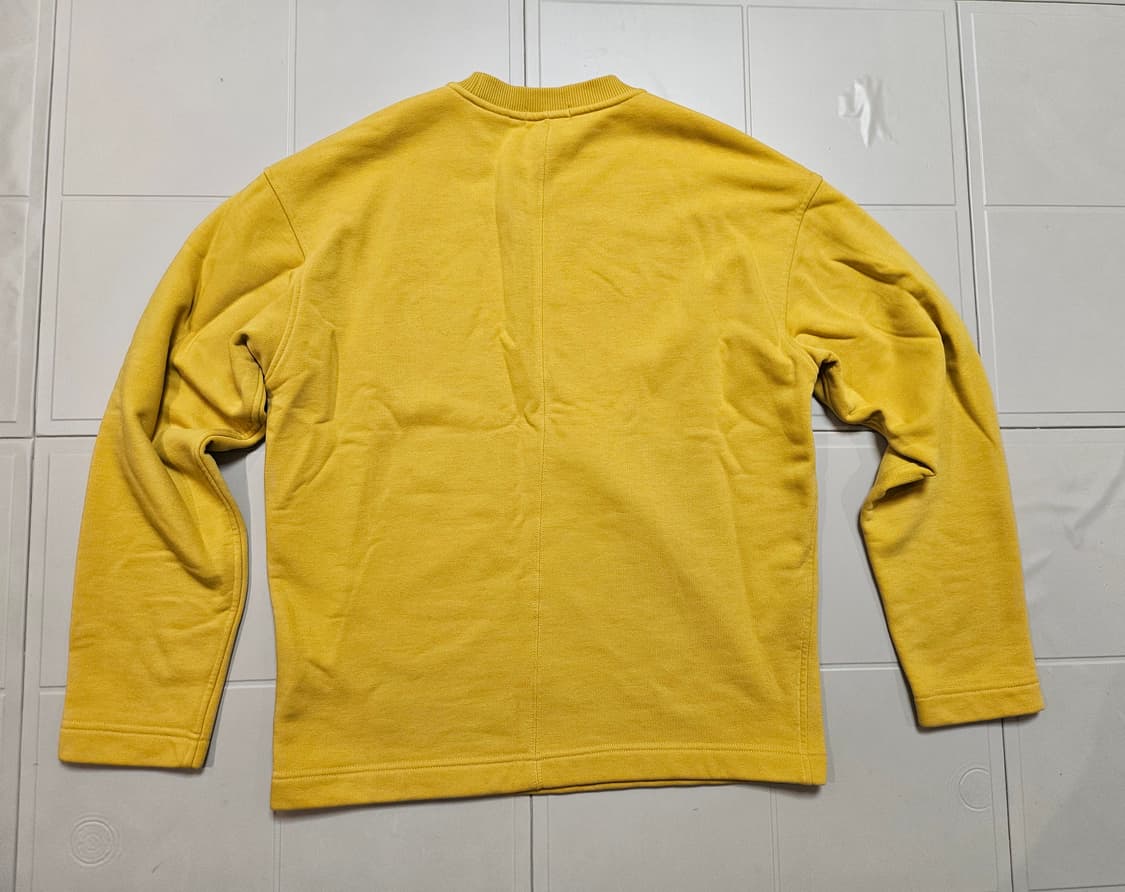 띠어리 머스타드 기모 맨투맨 티셔츠 100 상품이미지6