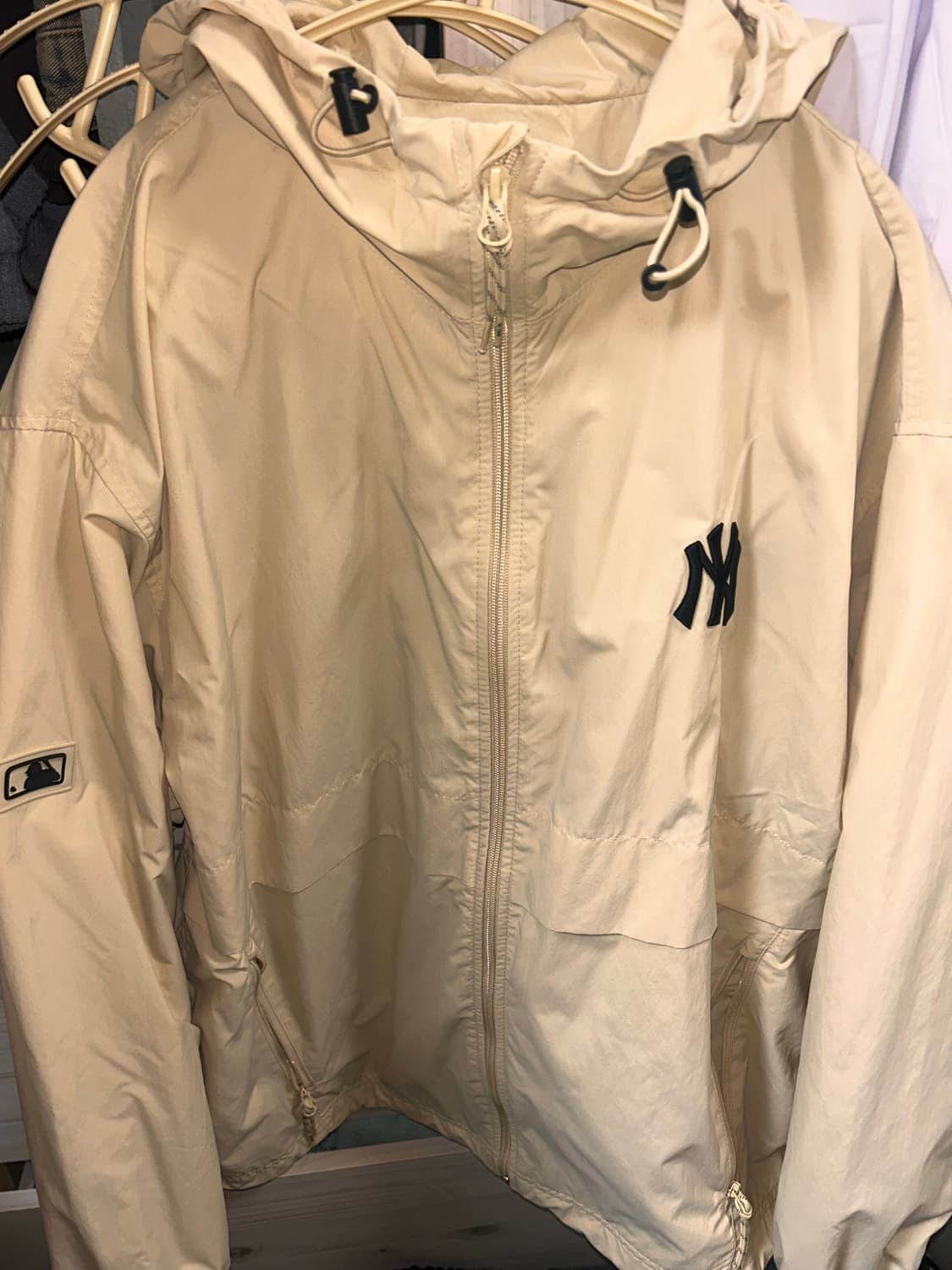 MLB 베이직 후디드 바람막이 3AWJ01014 상품이미지2