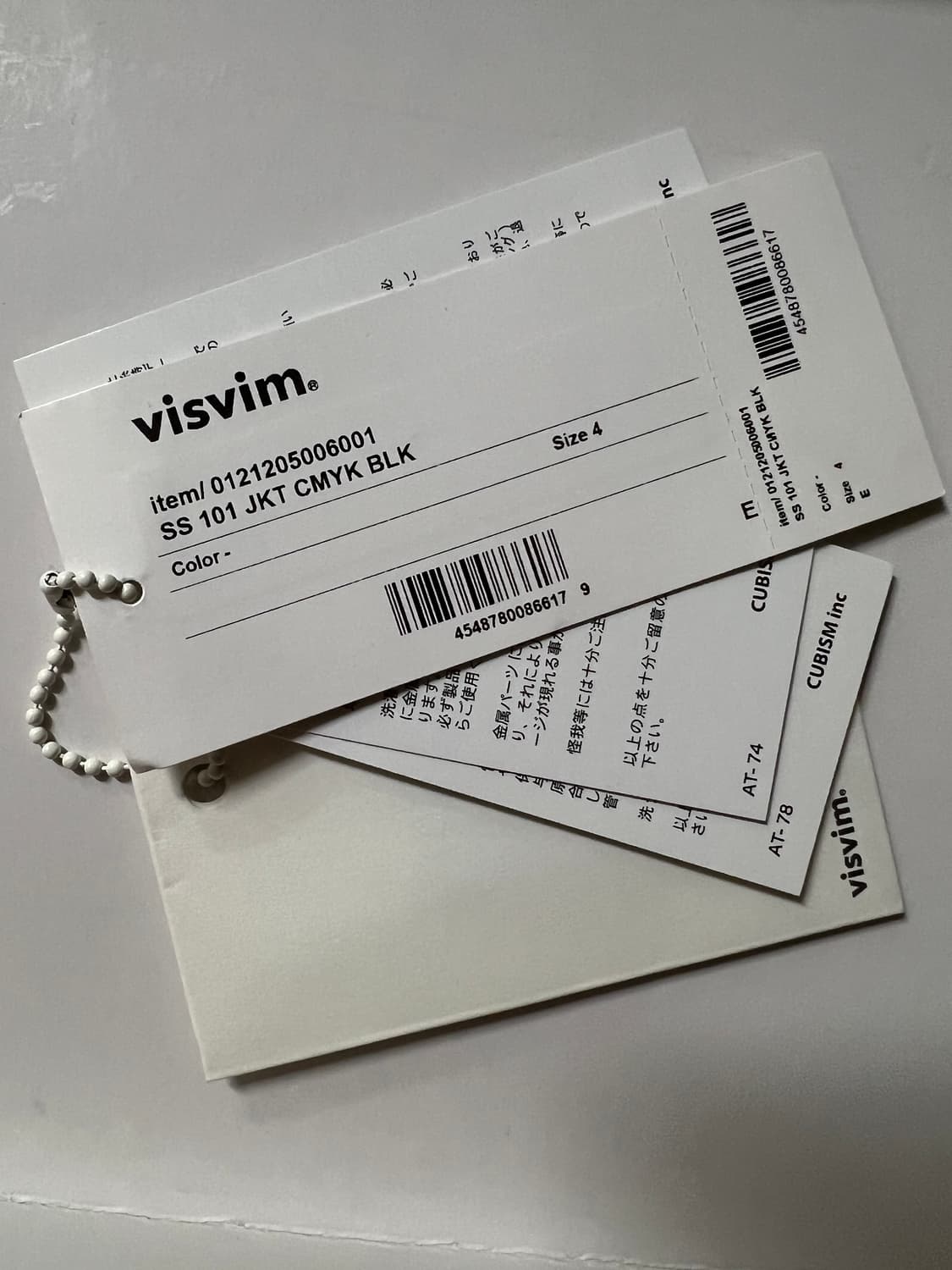 22SS VISVIM 101 JKT CMYK BLK 상품이미지5