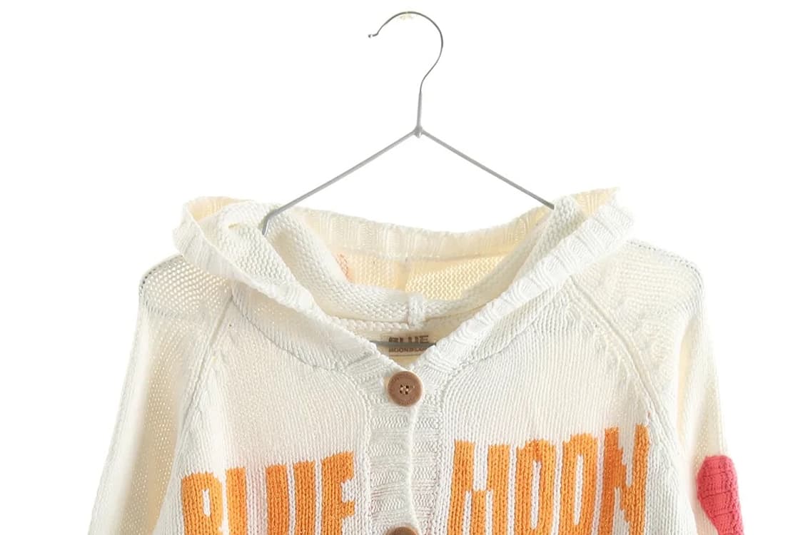 BLUE MOONBLUE 니트 가디건 갸루 펑크 punk y2k 와투케 상품이미지3