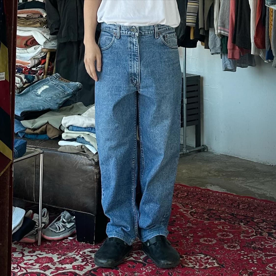 (착용컷) 90‘s 리바이스 550 (남성용 35.5) 상품이미지3