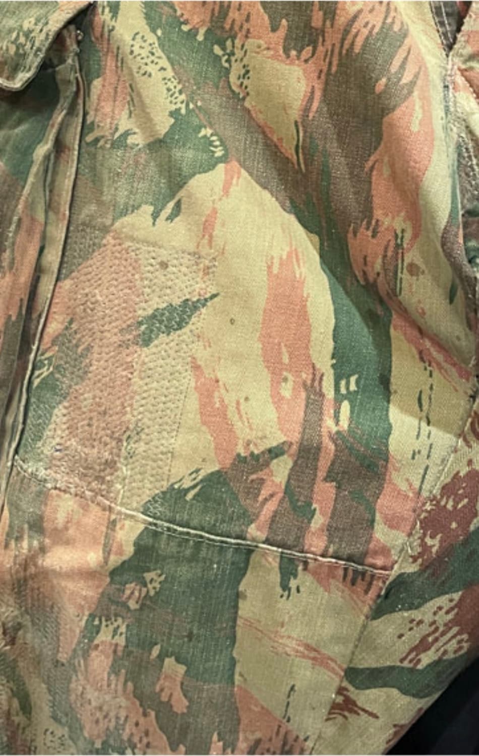 프랑스 리자드 카모 컴뱃 팬츠 상품이미지4