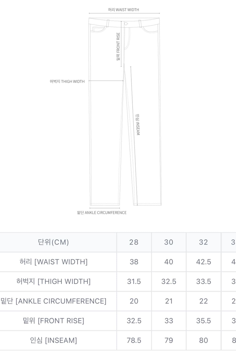 오베이 하드워크 데님 블랙 32 새상품 상품이미지5