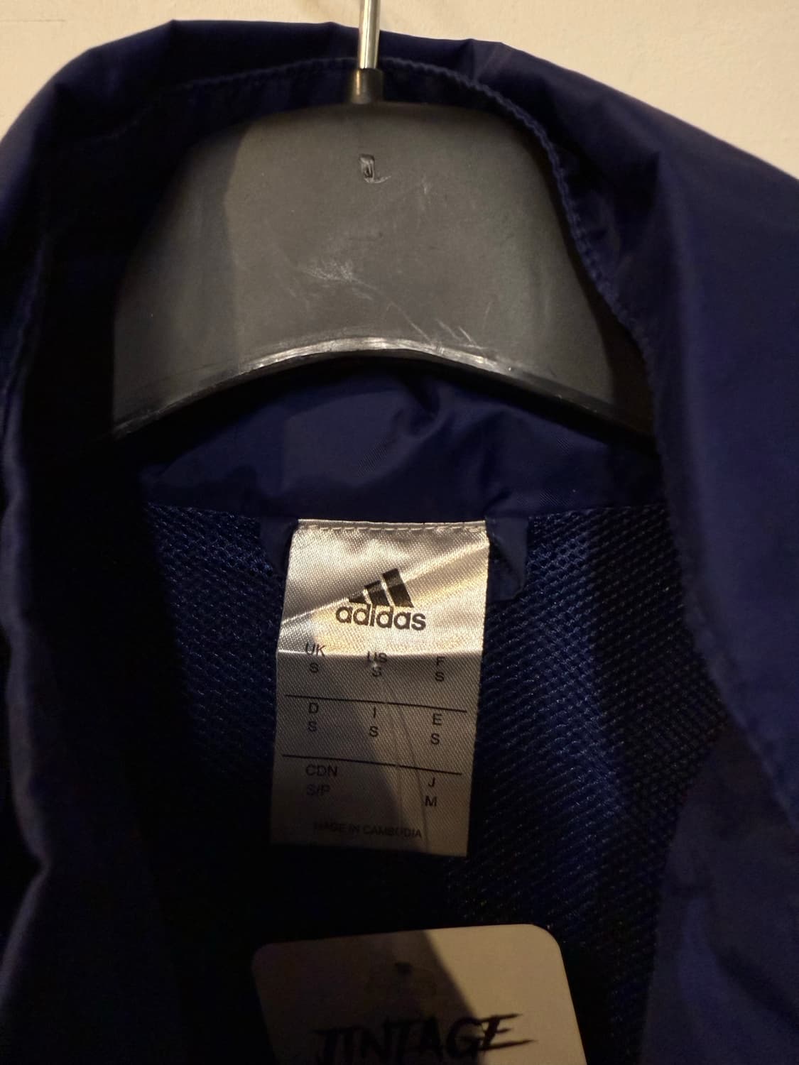 아디다스 네이비 바람막이 상품이미지3