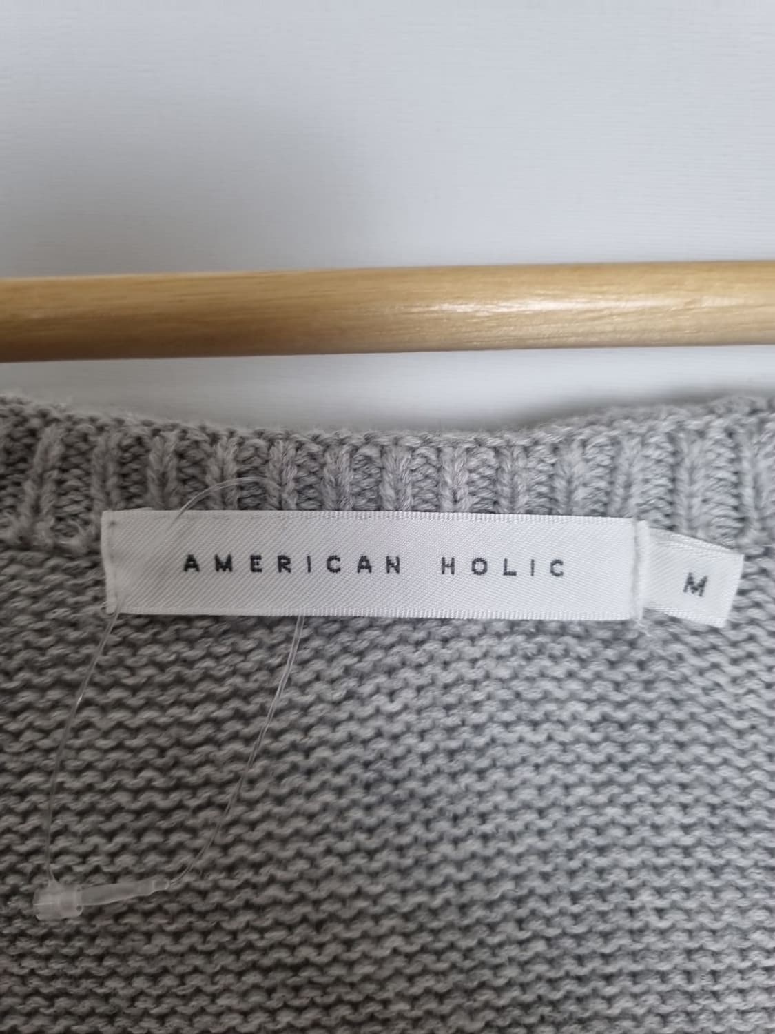 AMERICAN HOLIC 아메리칸 홀릭 루즈핏 브이넥 니트 상품이미지7