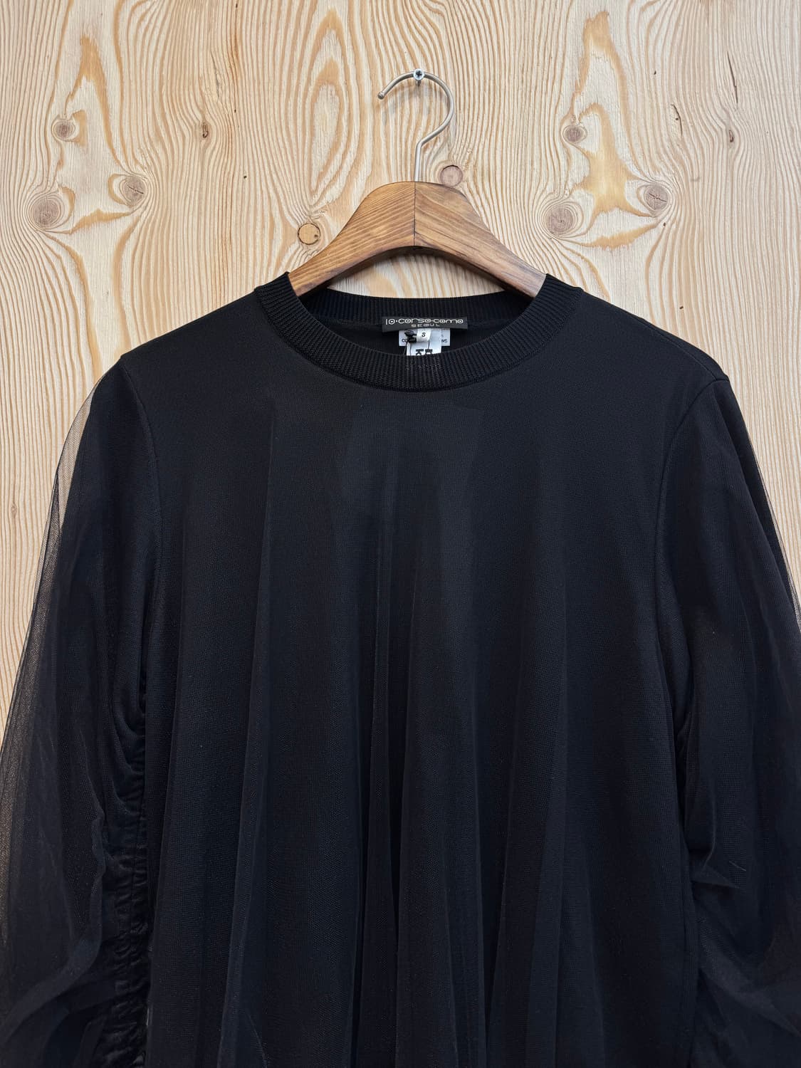 새상품 꼼데가르송 느와 케이 니노미야 탑 상품이미지3