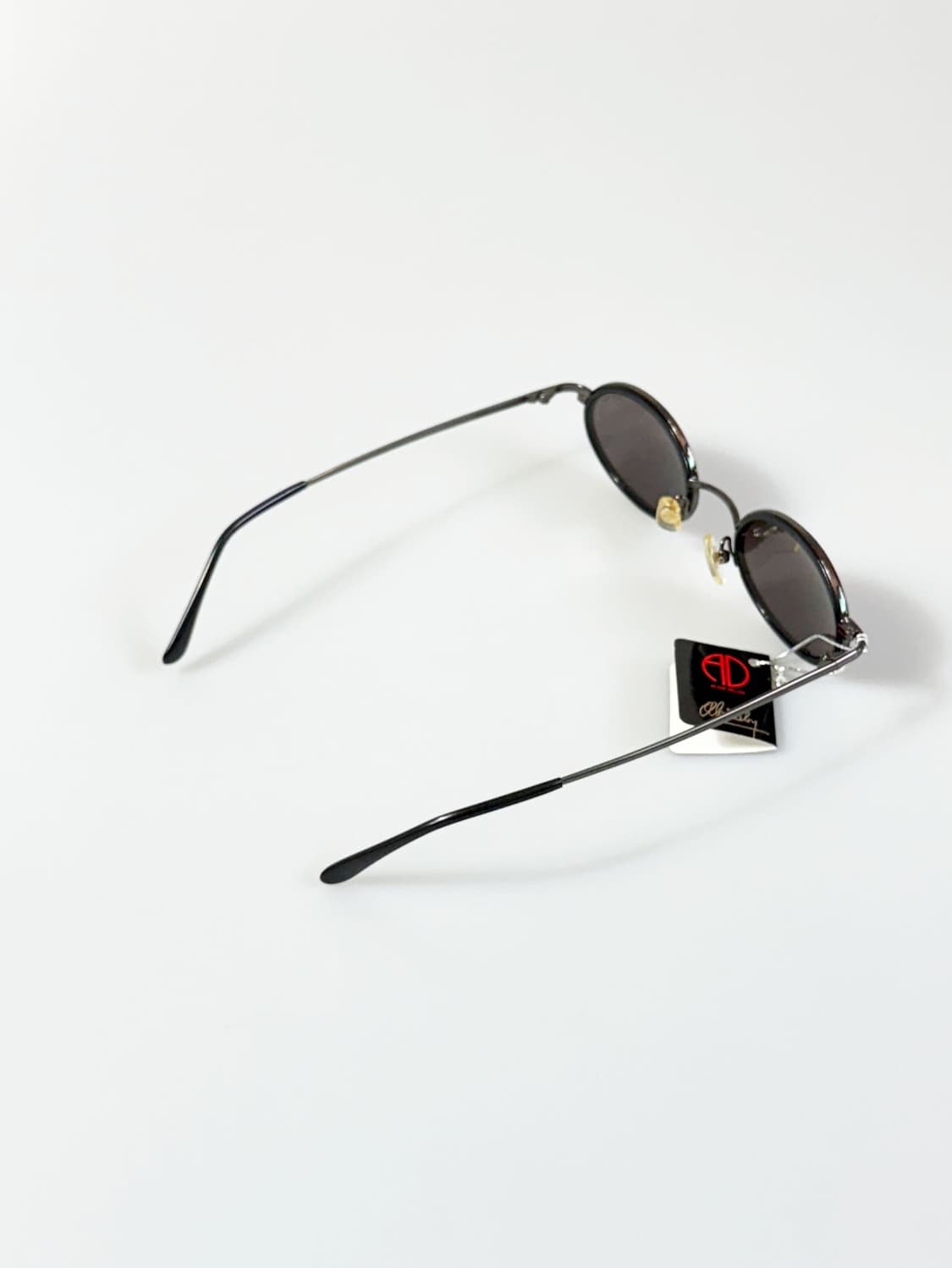 ALAIN DELON 알랭들롱 블랙 오벌 프레임 빈티지 선글라스 상품이미지4