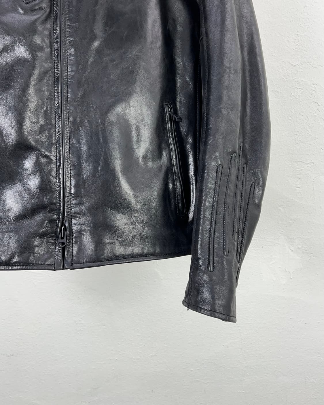 할리데이비슨 V 레이서 버팔로 라이딩 레더 자켓 상품이미지5