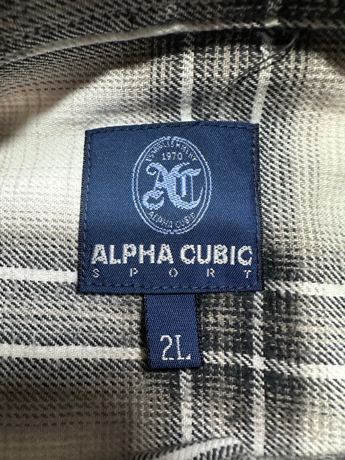 ALPHA CUBIC 체크 셔츠 상품이미지3