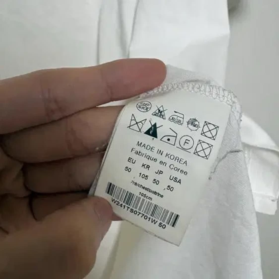 [50] 우영미 백로고 반팔 상품이미지3