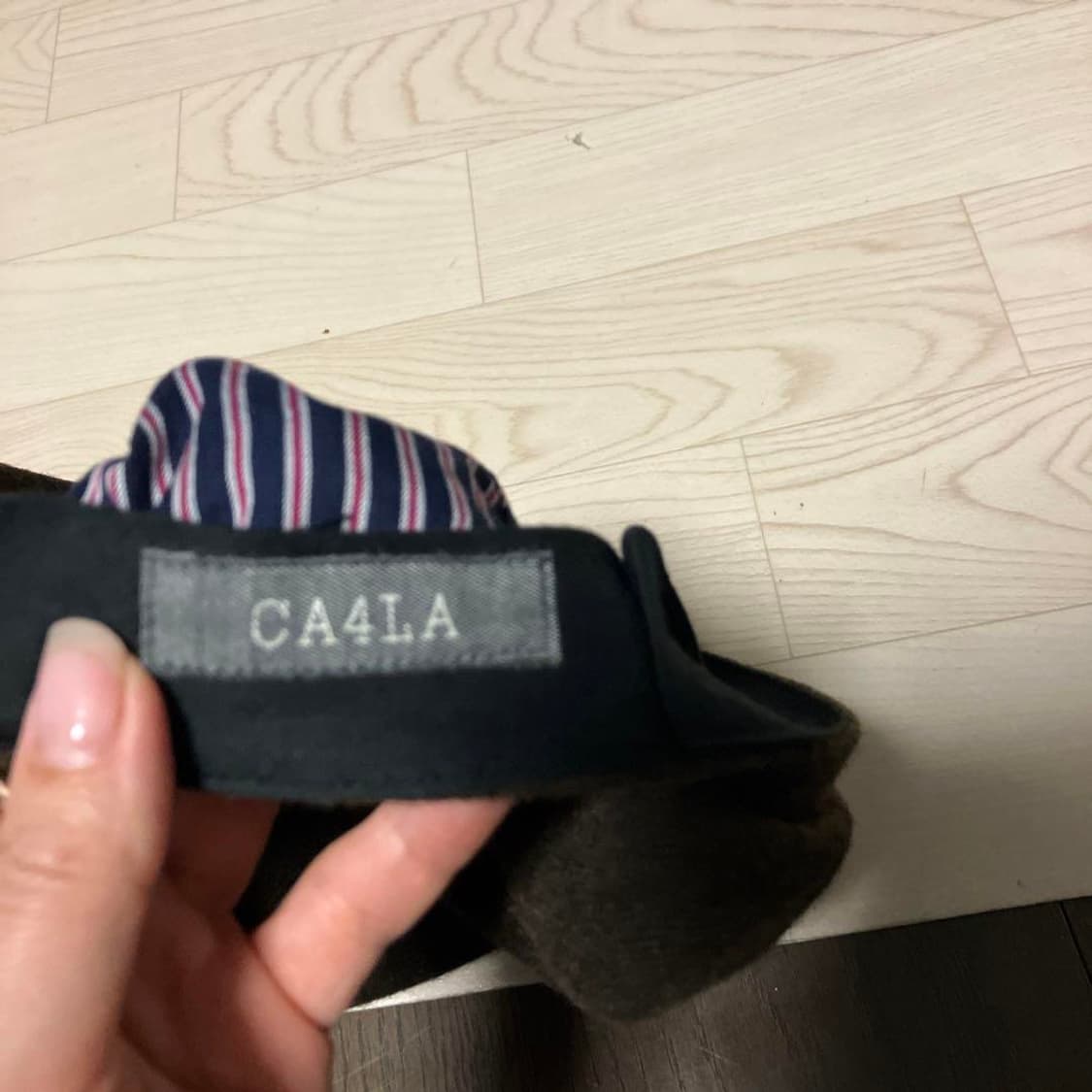 Ca4la 브라운 워크캡 상품이미지3
