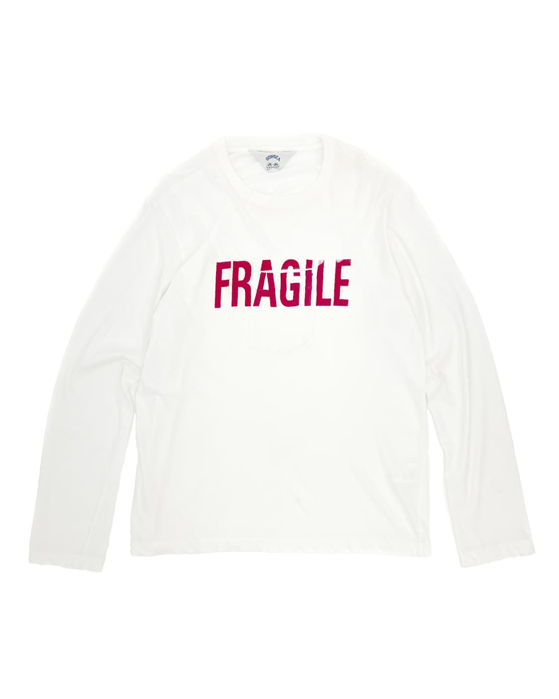 SUNSEA 선씨  22SS Fragile 포켓 롱 티 / 3 상품이미지1