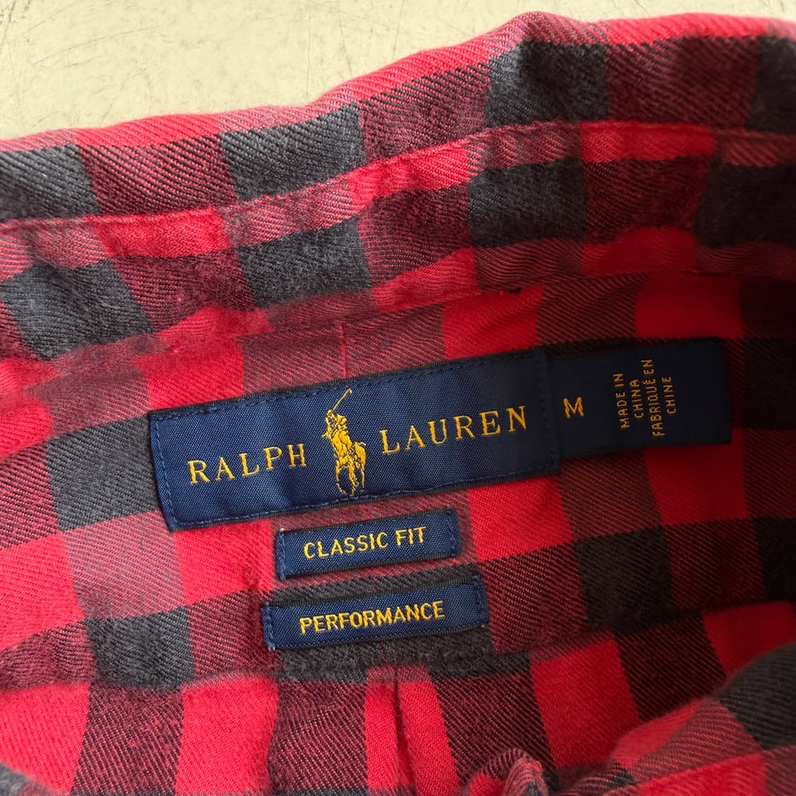 폴로 랄프로렌 체크 셔츠 상품이미지5