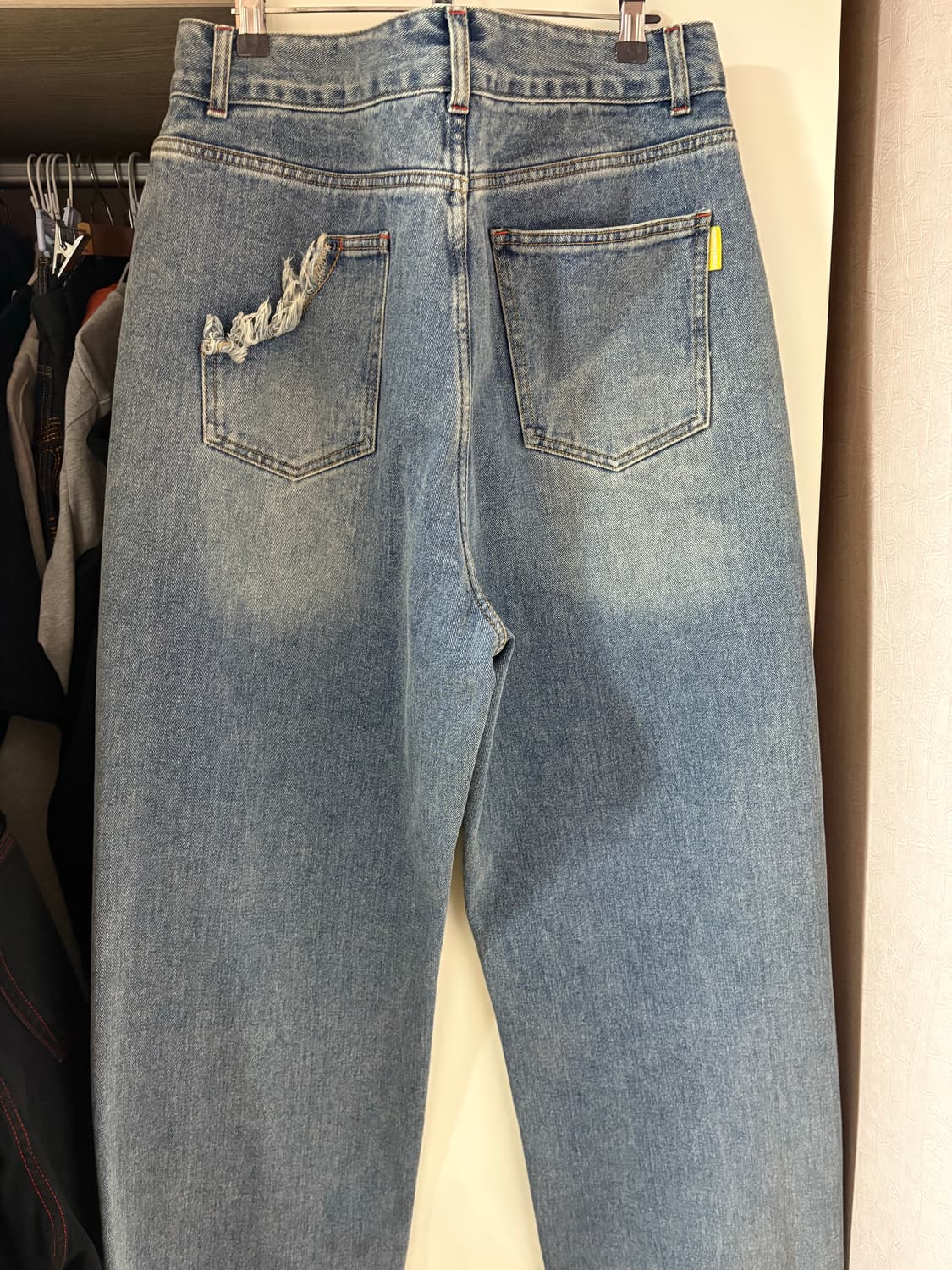 메인부스 패치 데님팬츠  상품이미지2