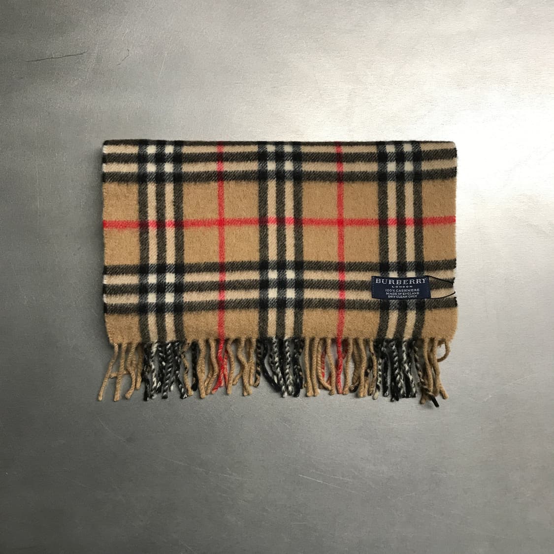 버버리 정품 캐시미어 머플러 베이지 상품이미지2