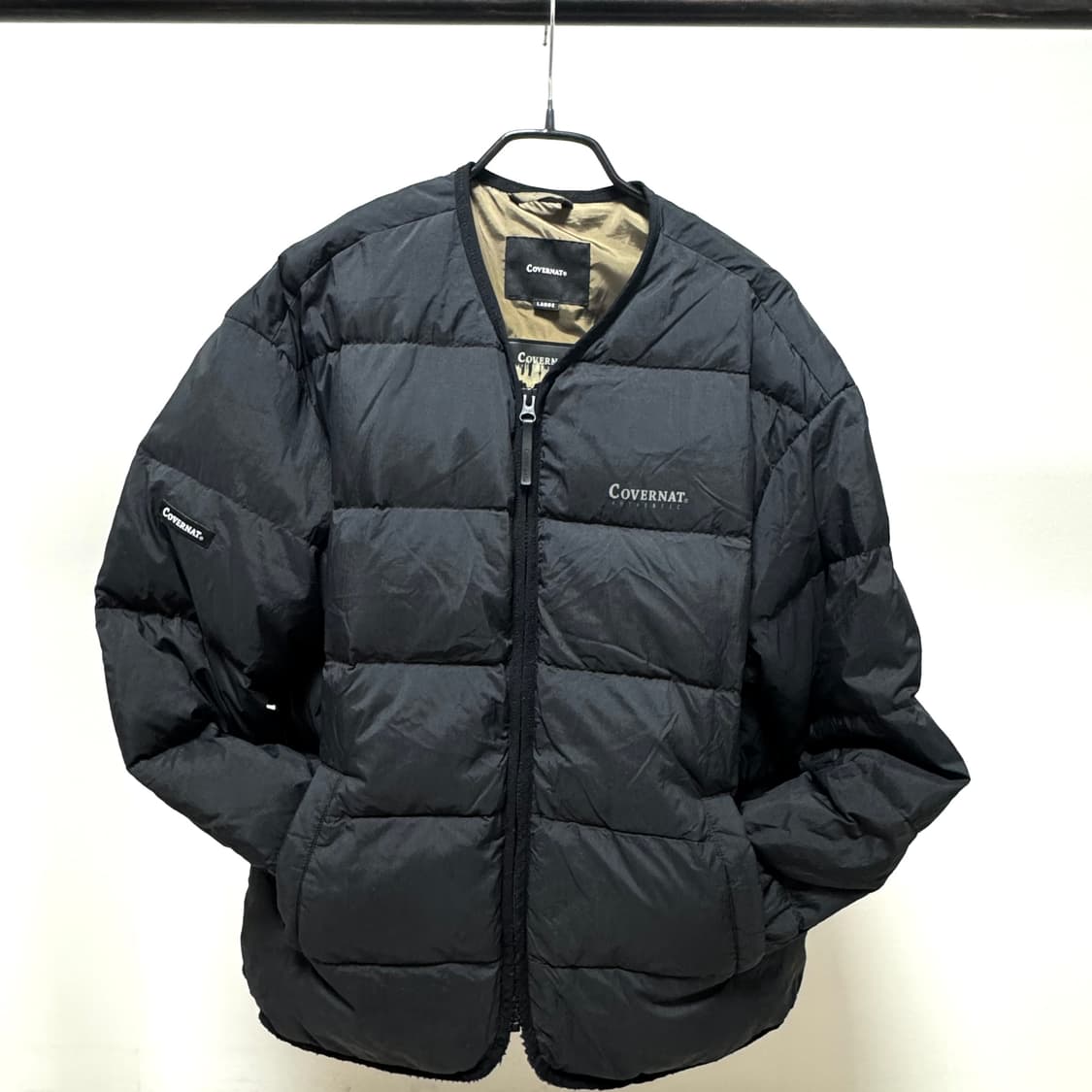 [L] 커버낫 RDS 라이트 다운 점퍼 경량패딩 뽀글이 상품이미지1