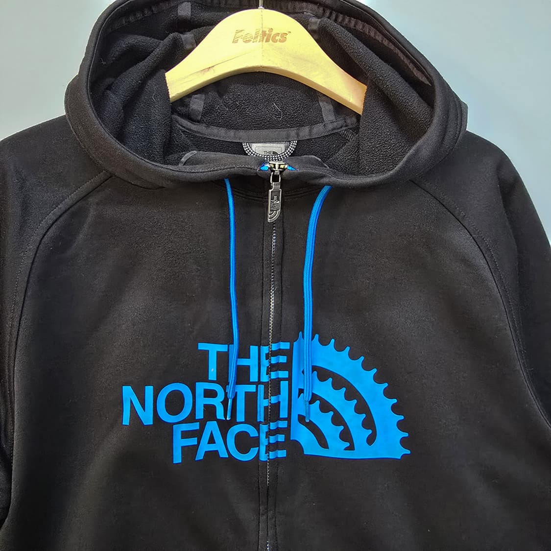노스페이스(The North Face) 빅로고 집업 후드 블랙 S 상품이미지3