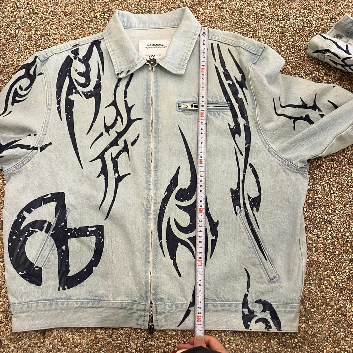 34 노매뉴얼 투웨이 데님 청자켓 상품이미지7