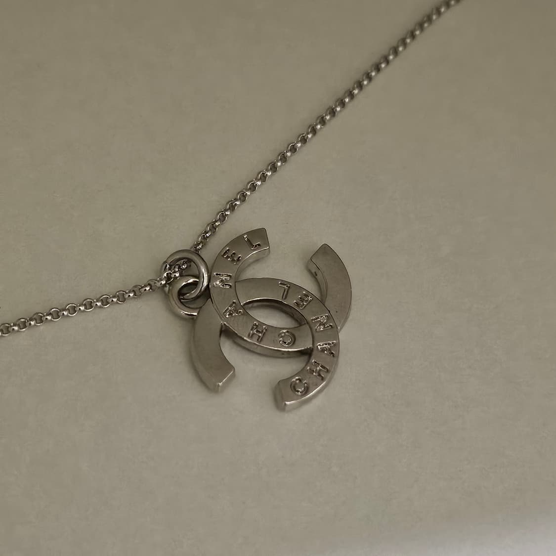 샤넬 925실버 빈티지 업사이클링 목걸이 상품이미지1