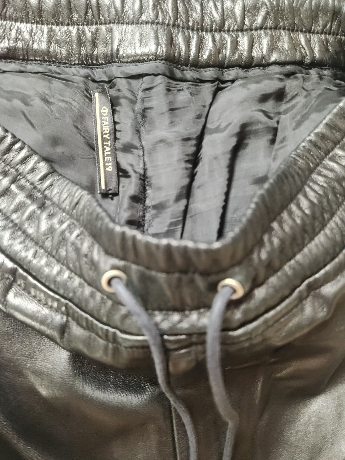 FAIRY TALE 19 양가죽 조거팬츠 상품이미지3