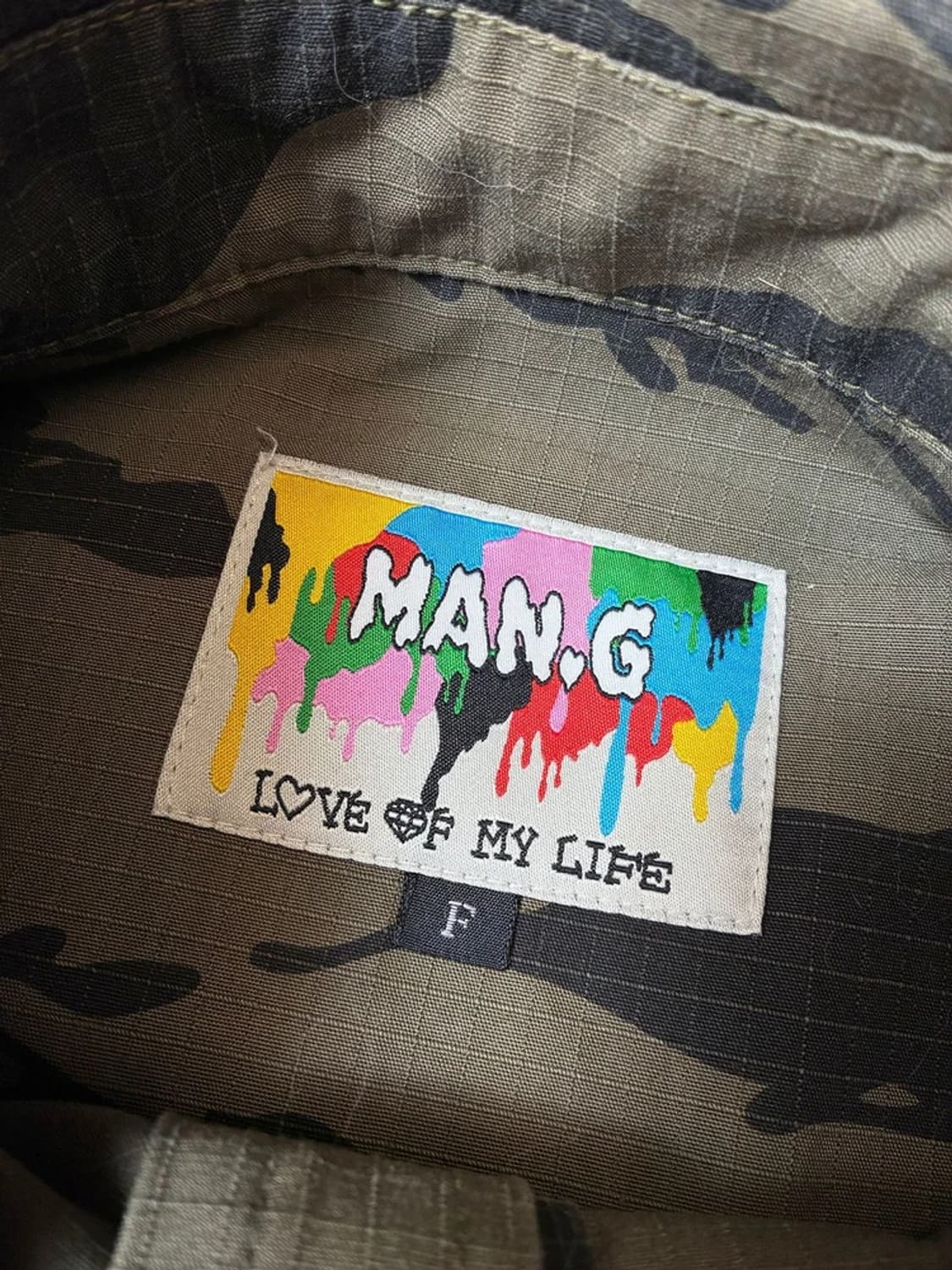 그라피스트 만지 립스탑 타이거 패턴 셔츠 PN7332 상품이미지7